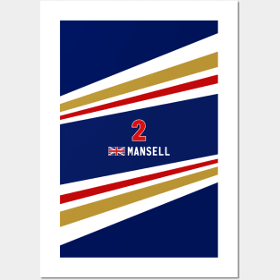 F1 1994 - #2 Mansell Posters and Art